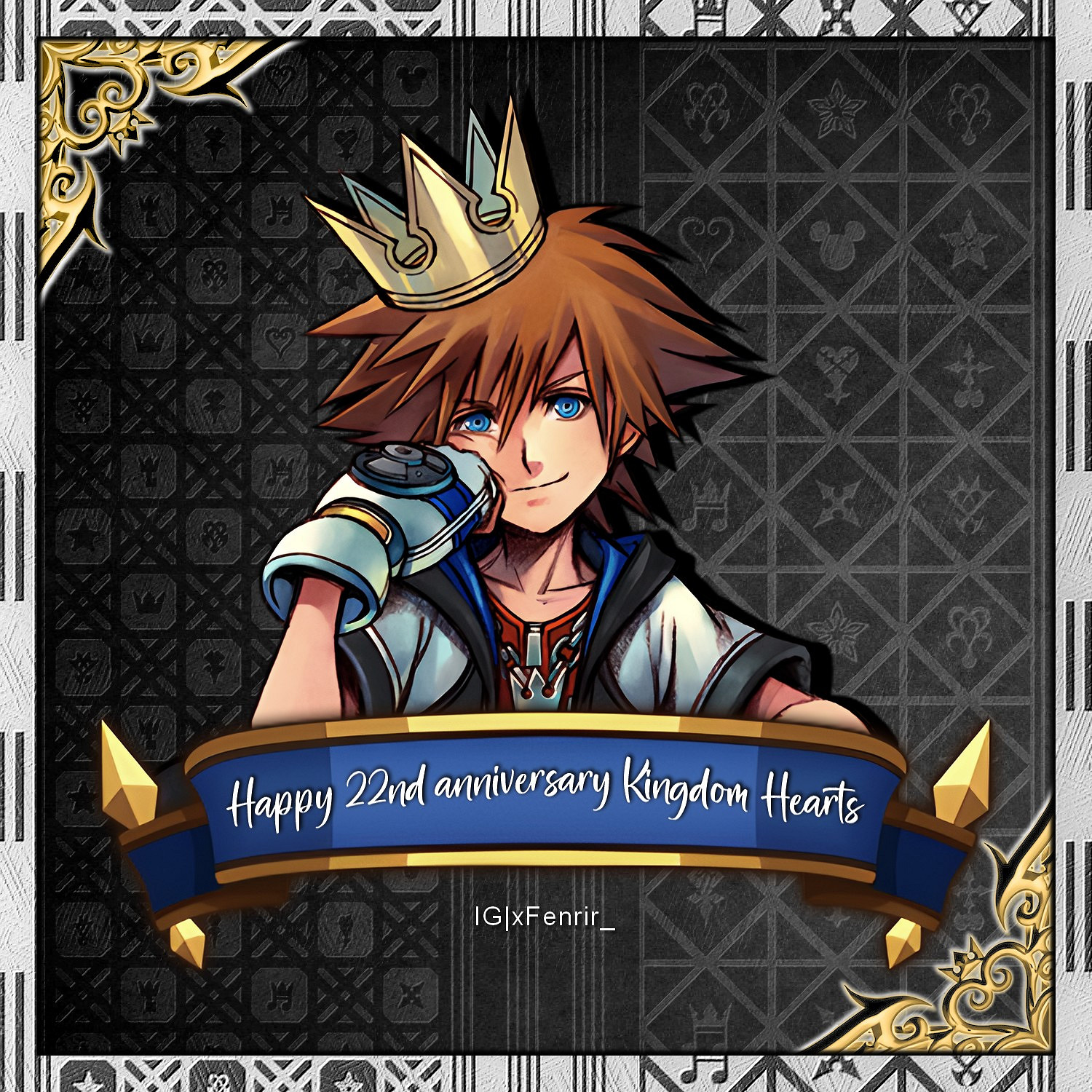 《王國之心》發售22周年!大量粉絲曬出同人賀圖慶生 《王國之心》發售22周年!大量粉絲曬出同人賀圖慶生