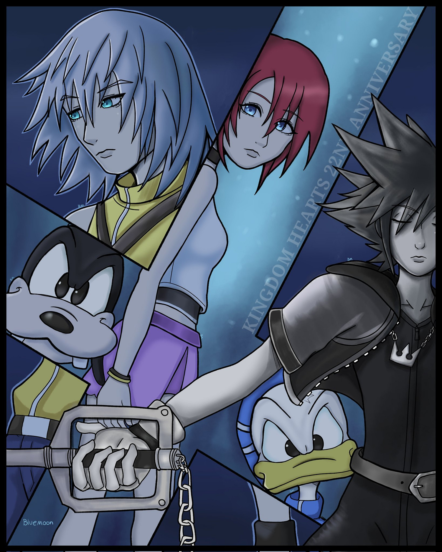 《王國之心》發售22周年!大量粉絲曬出同人賀圖慶生 《王國之心》發售22周年!大量粉絲曬出同人賀圖慶生