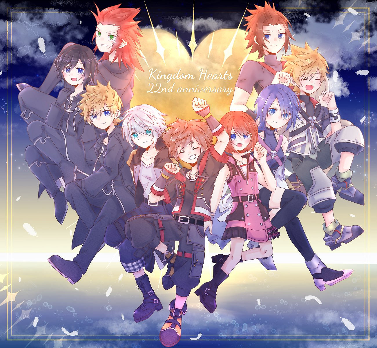 《王國之心》發售22周年!大量粉絲曬出同人賀圖慶生 《王國之心》發售22周年!大量粉絲曬出同人賀圖慶生