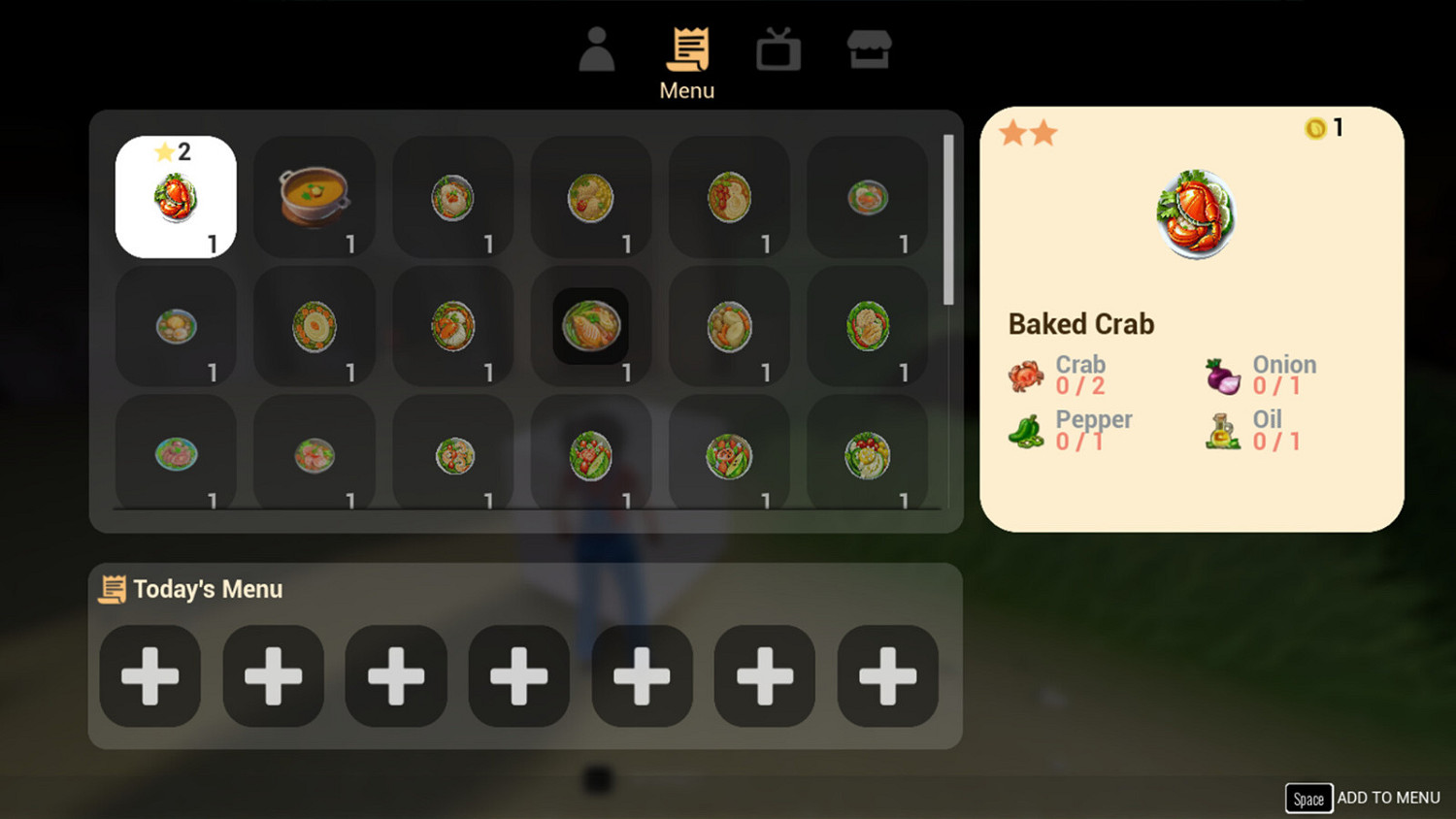 餐廳經營模擬《收獲咖啡館》Steam頁面 支援中文