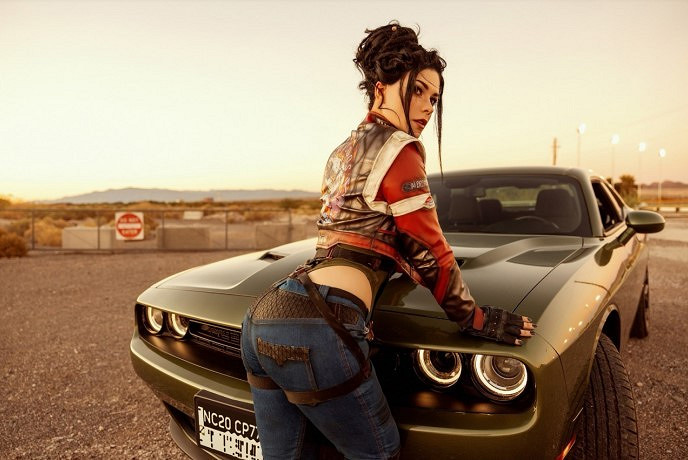 烏克蘭小姐姐COS《地平線》埃洛伊 纖腰美體顏值高 烏克蘭小姐姐COS《地平線》埃洛伊 纖腰美體顏值高