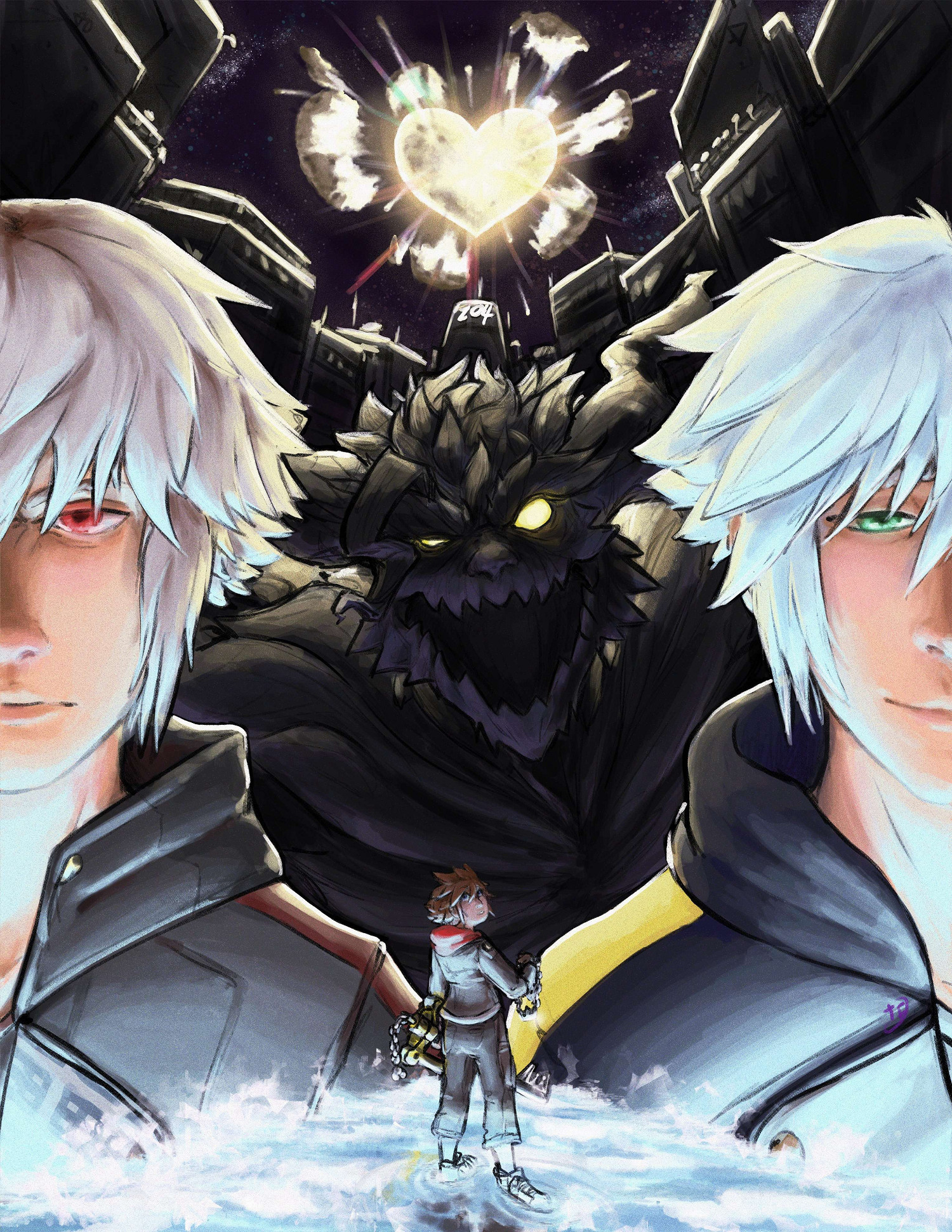 《王國之心》發售22周年!大量粉絲曬出同人賀圖慶生 《王國之心》發售22周年!大量粉絲曬出同人賀圖慶生