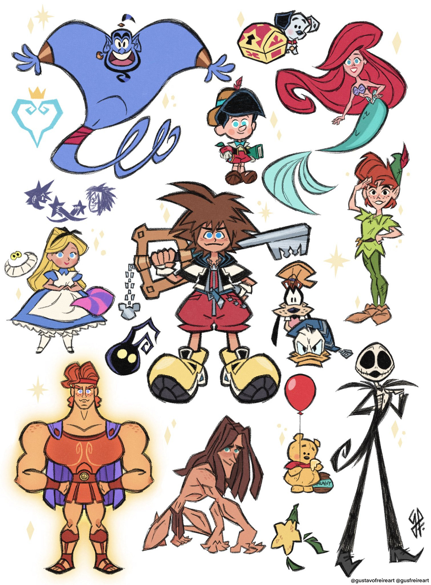 《王國之心》發售22周年!大量粉絲曬出同人賀圖慶生 《王國之心》發售22周年!大量粉絲曬出同人賀圖慶生