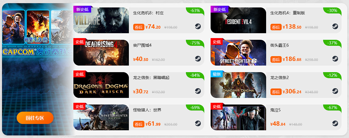 周末閃促 《真三國無雙8:帝國》《垂死之光2》破史低