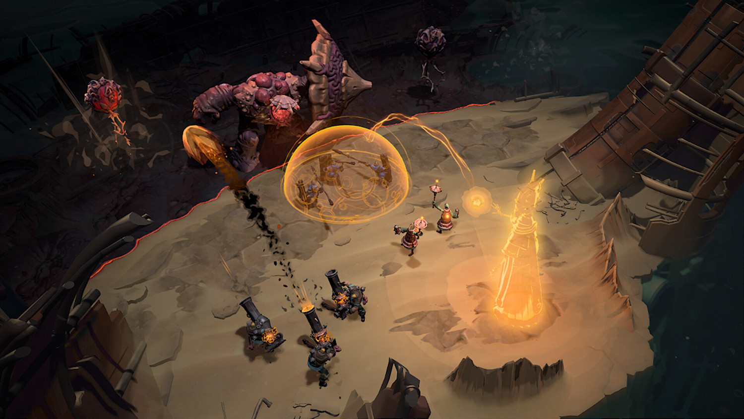 牌組構建類肉鴿遊戲《我們正下降》上架Steam平台