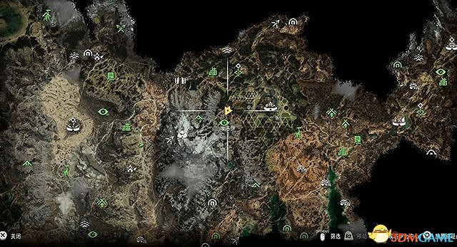 《地平線:西域禁地》全觀景點位置 觀景點收集及獎勵 《地平線:西域禁地》全觀景點位置 觀景點收集及獎勵