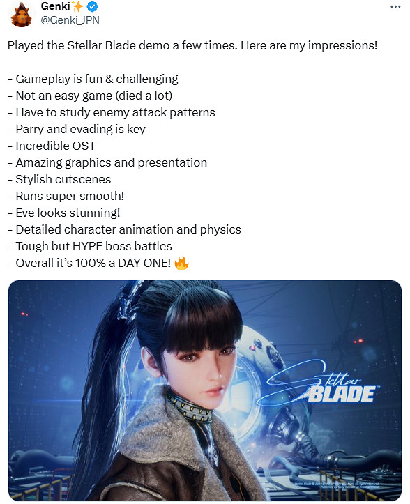 博主發文稱讚《星刃》:具有挑戰性、 運行超級流暢! 博主發文稱讚《星刃》:具有挑戰性、 運行超級流暢!