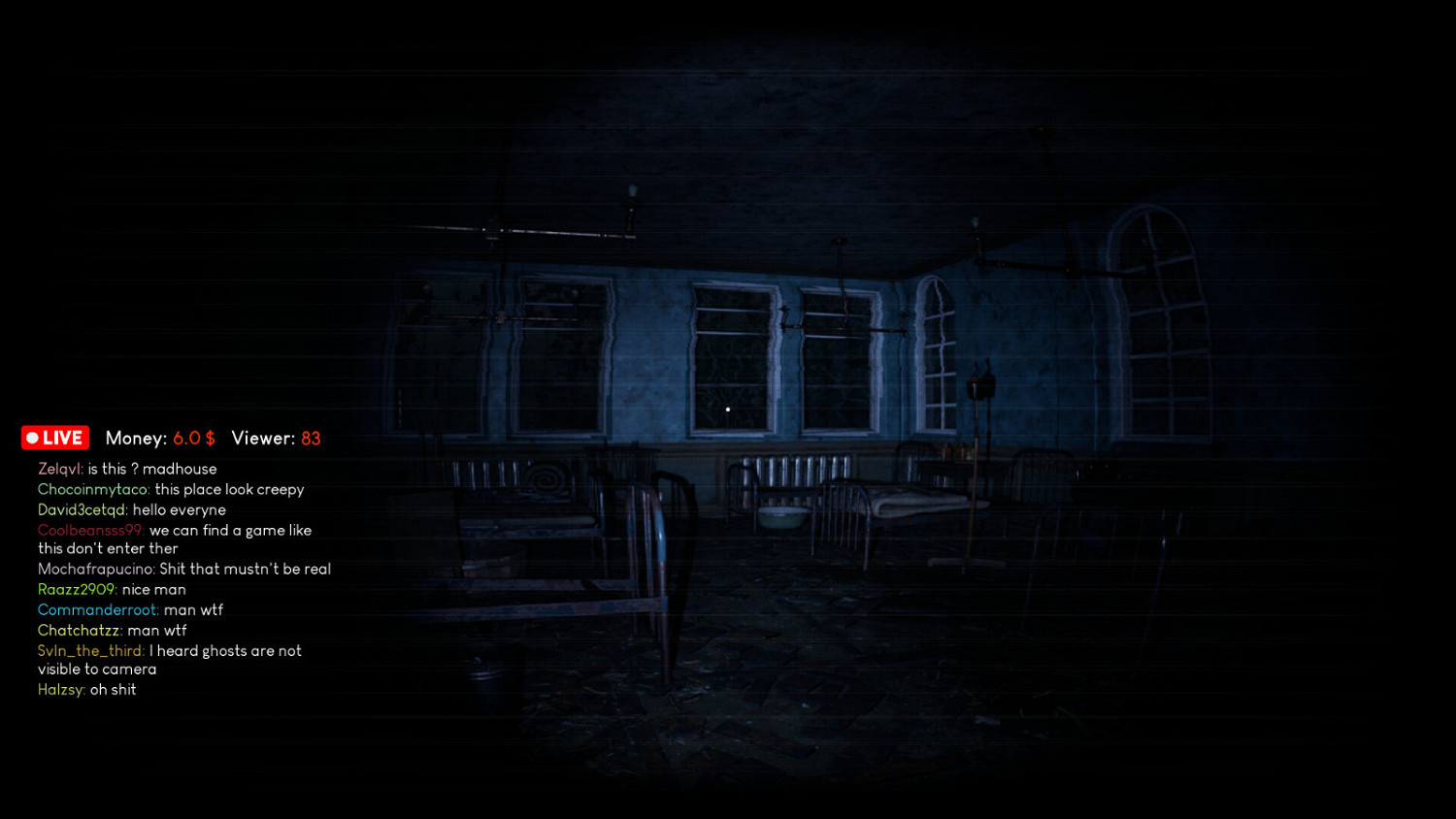 恐怖冒險遊戲《瘋狂瘋人院：主播的噩夢》 4月18日發售